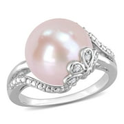 Women's Diamond Sterling Silver Ring